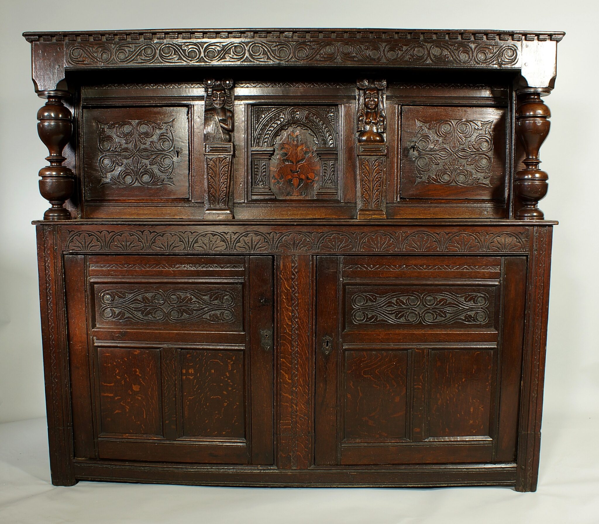17th Century Oak Court Cupboard Dickinson's Antiques Gargrave