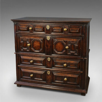 17th Century Moulded Chest Of Drawers.