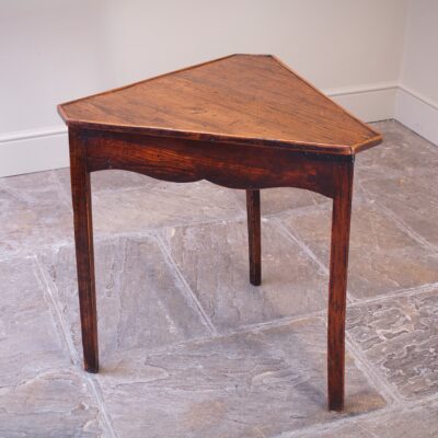 18th Century Elm Cricket Table