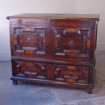 17th Century Oak Mule Chest/ Coffer.