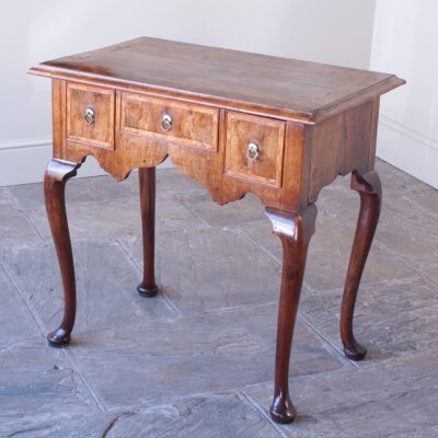 Small Early 18th Century Walnut Lowboy