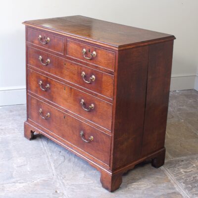 Georgian Oak Chest Of Drawers
