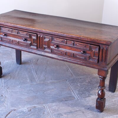 A Small 17th-century Oak Dresser.